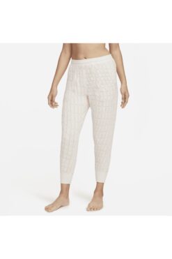 Nike Yoga Therma-Fit Luxe Cozy Fleece Jacquard Çift Taraflı Kadın Eşofman Altı DQ6314-104