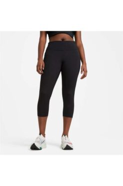 Nike W Nk Df Fast Crop Kadın Tayt