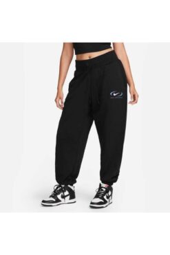 Nike Phoenix Fleece Pant's Kadın Siyah Eşofman Altı Fn7716-010