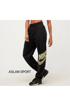 Nike Sportswear Oversized Graphic Fleece Dance Kadın Eşofman Altı