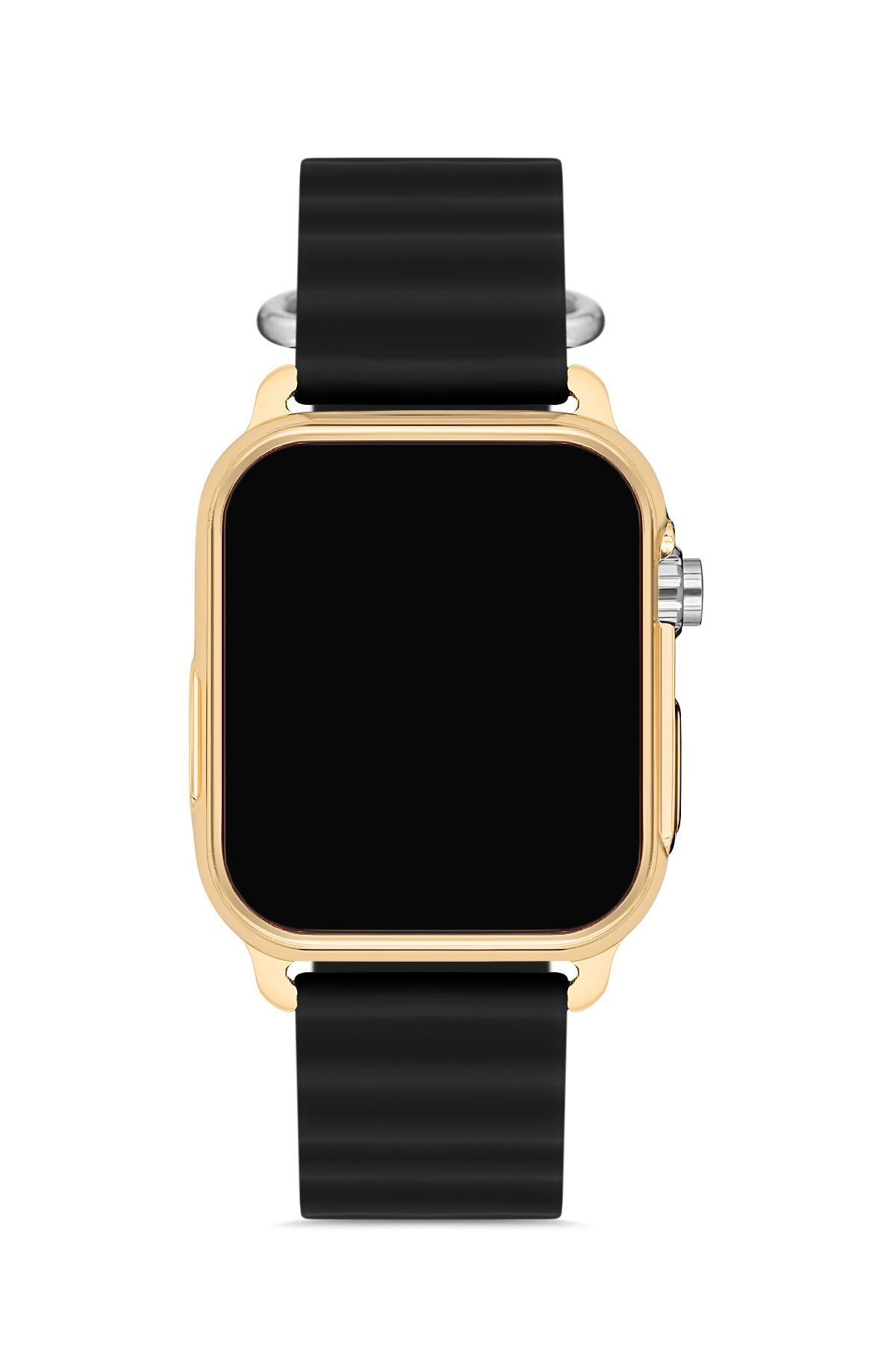 Aqua Di Polo 1987 Gold Siyah Unisex Silikon Dijital Led Kol Saati Apwr033302 - Görsel 3