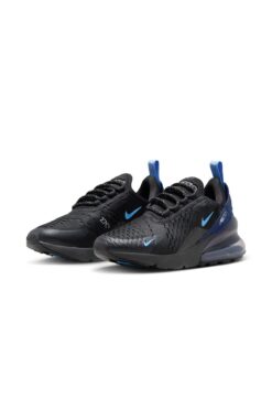 Nike Ayakkabı Günlük Air Max 270 Genç Ayakkabısı Çocuk Ayakkabısı Siyah Lacivert
