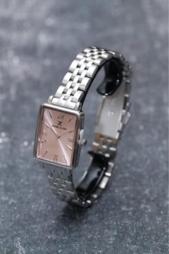 Daniel Klein Dke.1.10750 Dikdörtgen Kasa Romen Rakamlı Minimal Tasarım Kadın Kol Saati