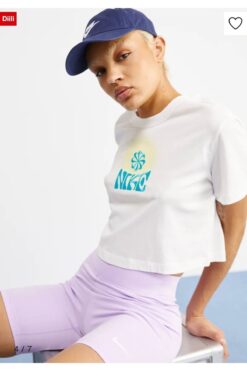 Nike NSW Tee Oc1 Everyday Beyaz Kadın T-shirt