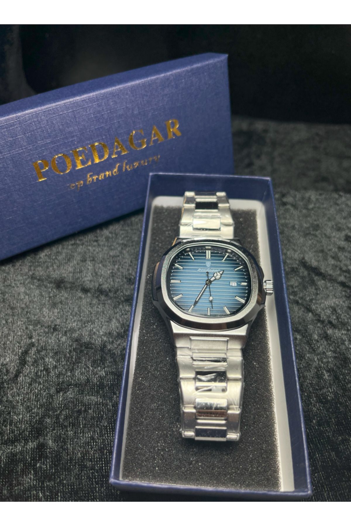 Poedegar POEDAGAR Erkek Kuvars Saat - Su Geçirmez & Luminous