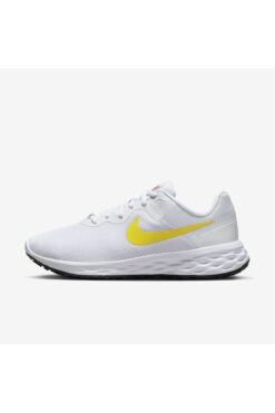 Nike W Revolution 6 NN [DC3729-105] Koşu Ayakkabısı Beyaz Opti Sarı