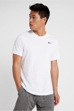 Nike Sportswear Basic Tee Cotton Unisex White Yazlık Ince Tişört Beyaz