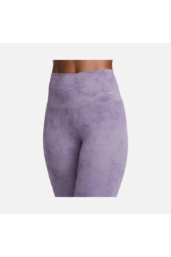 Nike Dri-Fit Zenvy High-Waisted 7/8 Tie-Dye Training Kadın Tayt