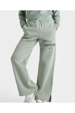 Nike Sportswear Phoenix Fleece Yüksek Bel Geniş Paça Logo Pantolon ASLAN SPORT