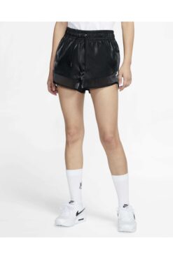 Nike Kadın Siyah Air Sheen Shorts Şort Cu5520-010
