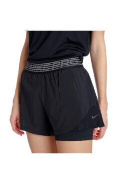 Nike Kadın Siyah Pro Flex 2-in-1 Şort