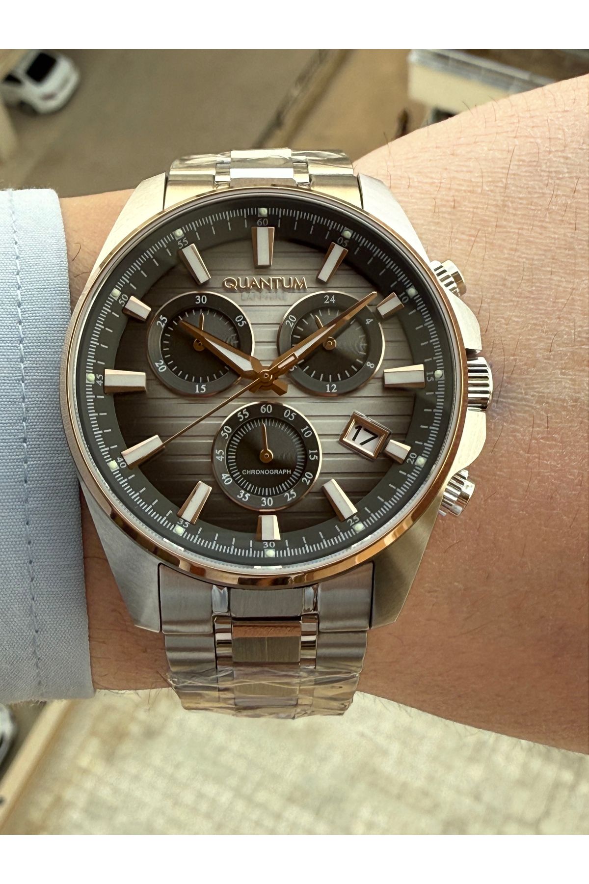 Quantum 10 ATM Su Geçirmez 2 Yıl Garanti Orijinal Erkek Kol Saati - Görsel 2
