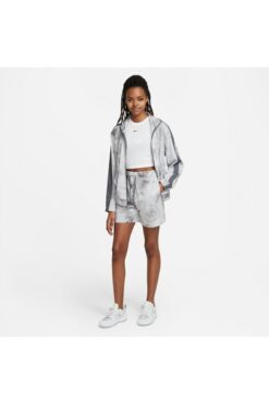 Nike Sportswear Icon Clash Kadın Gri Şort Cz9320 - 084