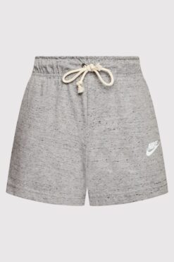 Nike Sportswear Gym Vintage Kadın Gri Şort Dm6392-063