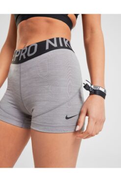 Nike Pro 3 Training Tight Shorts GRİ Siyah Tayt Şort Cz