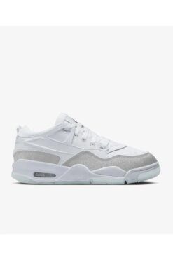 Nike Air Jordan 4 Retro Metallic Silver (Women's) Unisex Spor Ayakkabı