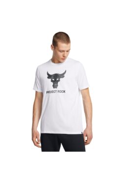 Under Armour Erkek UA Project Rock Brahma Bull Kısa Kollu Tişört  1383191-100