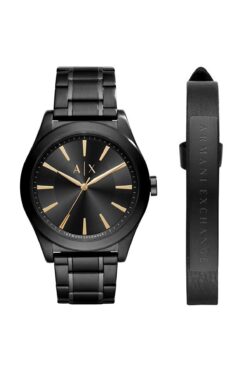 Armani Exchange Ax7102 Erkek Set Kol Saati Ve Bileklik