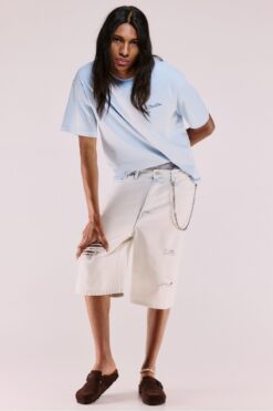 H&M Loose Fit Baskılı Tişört