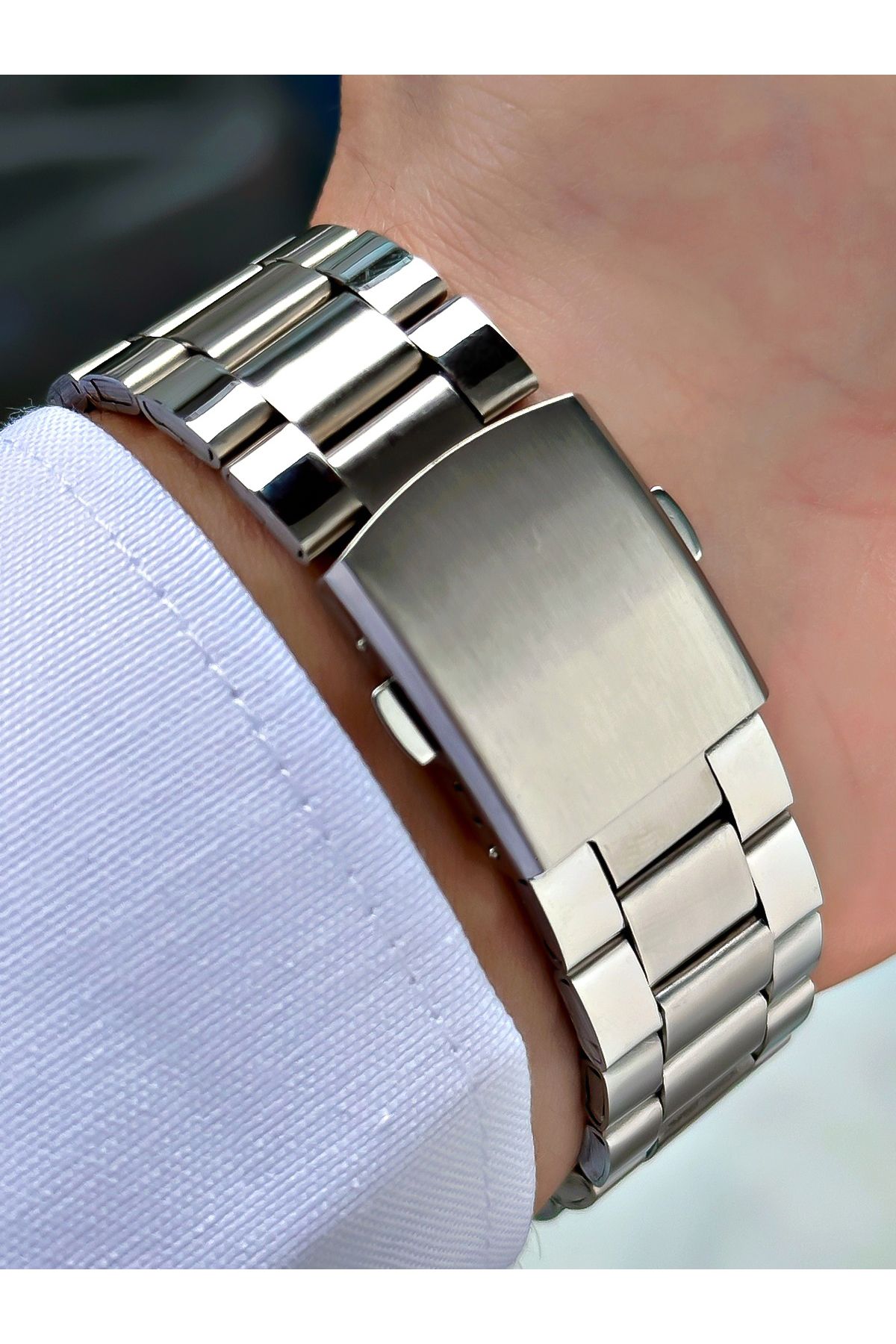 Michael Knight Kol Saati Çelik Kordon Özel Kutusunda - Görsel 3