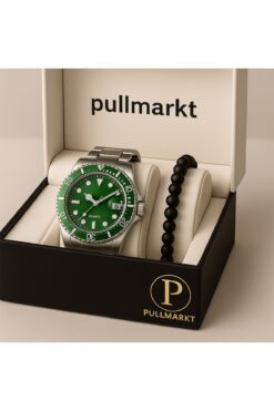 pullmarkt Bileklik + Erkek Kol Saati