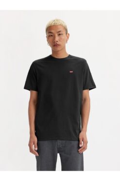 Levi's Ss Orıgınal Mıneral Siyah Erkek T-shırt 56605-0076