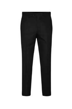 SÜVARİ Siyah Slim Fit Düz Pantolon