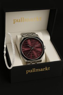pullmarkt Bileklik + Erkek Kol Saati
