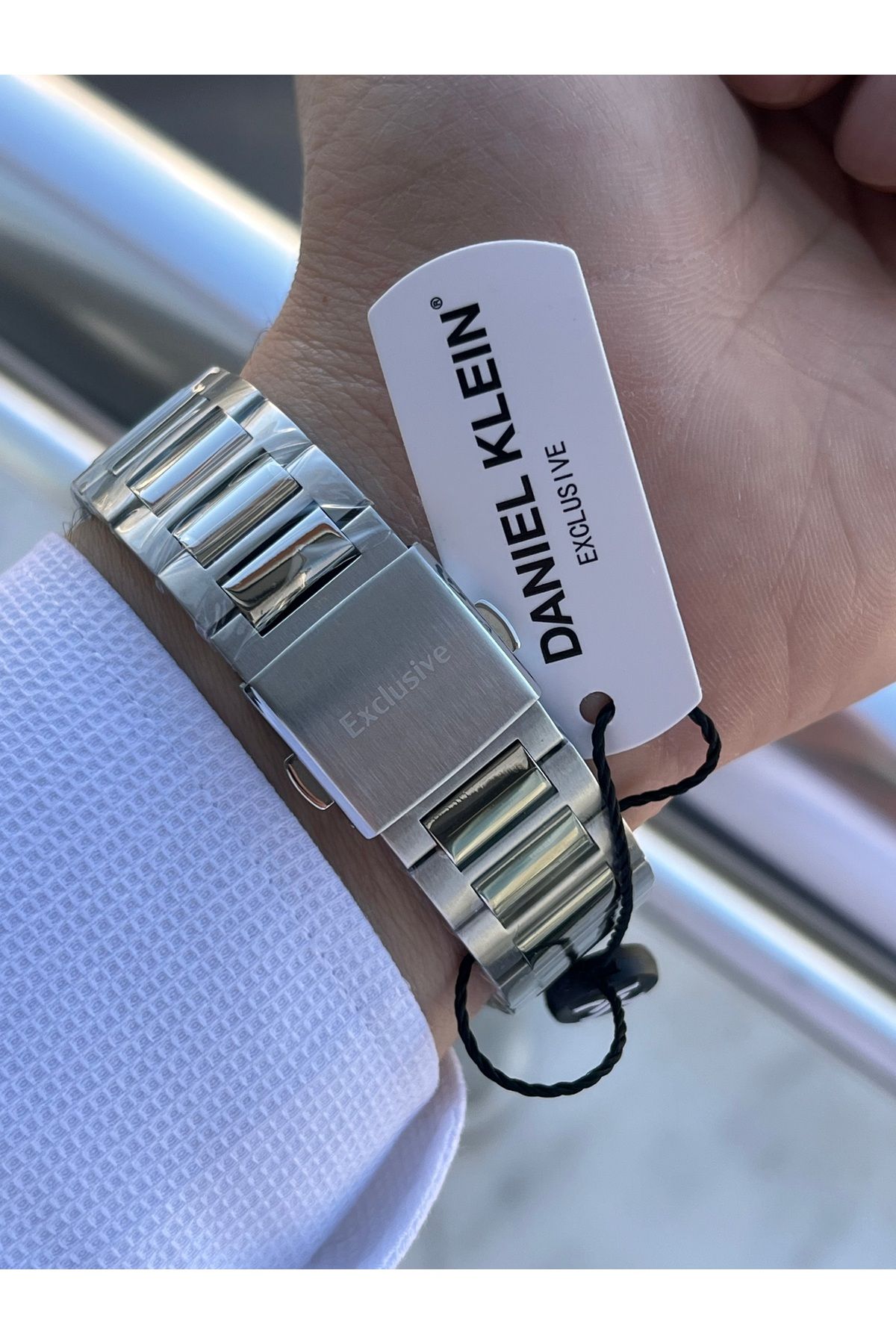 Daniel Klein Özel Deri Kutulu Çelik Kordon Iç Fonksiyonları Aktif 3 Atm Suya Dayanıklı Erkek Kol Saati - Görsel 5