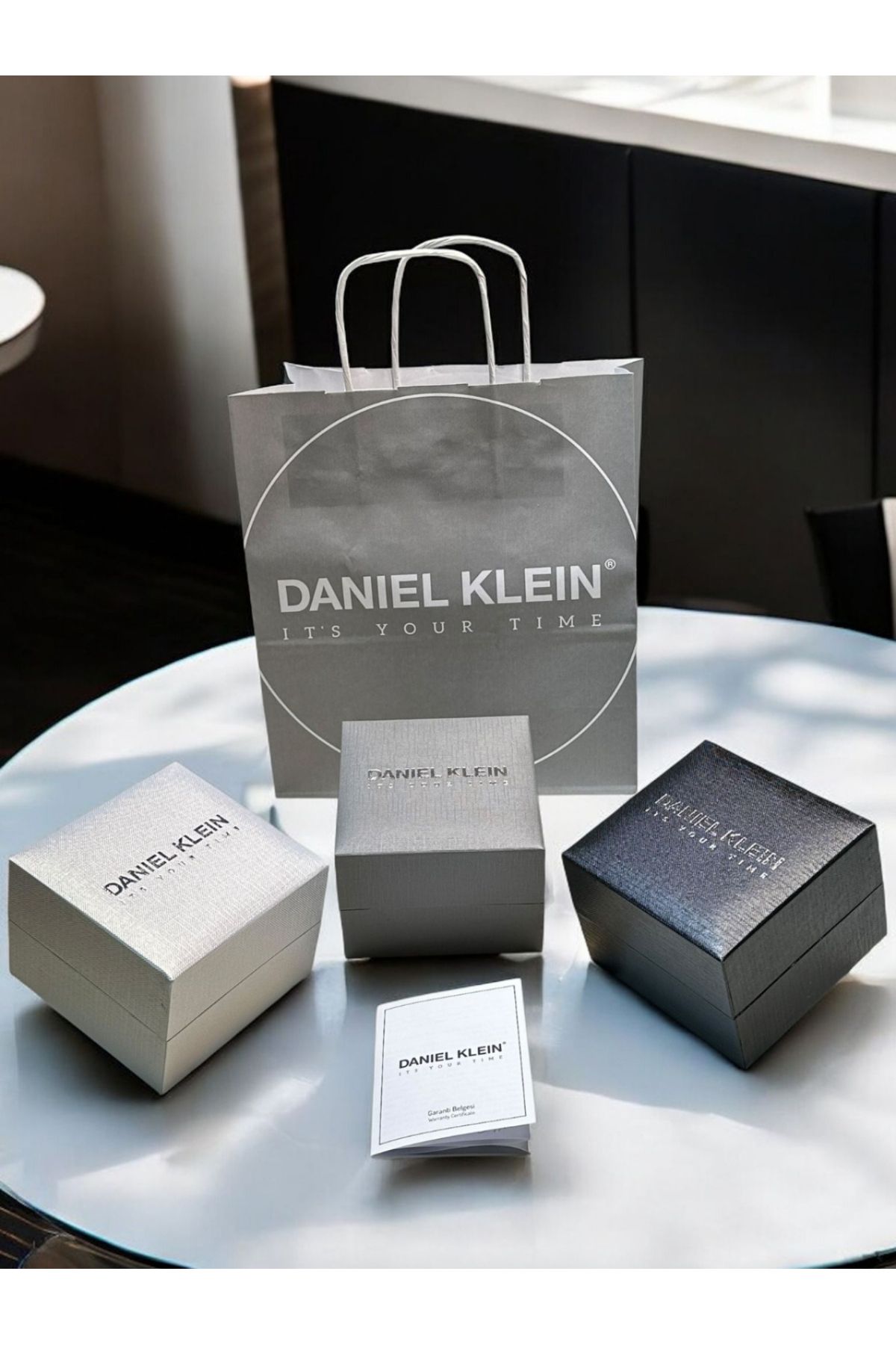 Daniel Klein Özel Deri Kutulu Çelik Kordon Iç Fonksiyonları Aktif 3 Atm Suya Dayanıklı Erkek Kol Saati - Görsel 6