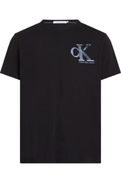 Calvin Klein Pamuklu Regular Fit Bisiklet Yaka T Shirt J30J325498BEH Erkek T SHİRT J30J325498 BEH