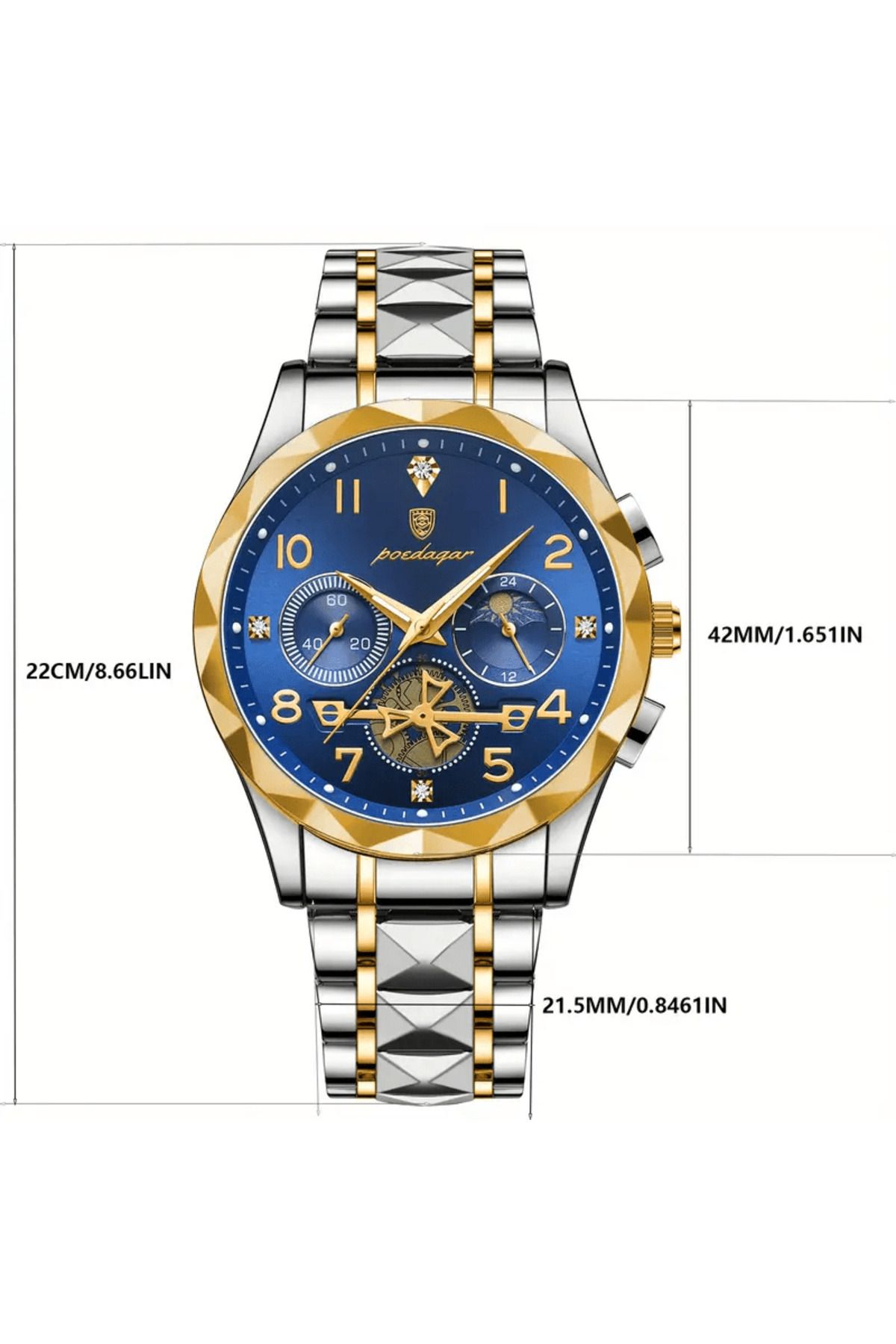 Poedegar LÜX Erkek Saat - Görsel 6