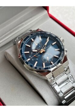 Ferrucci Çelik Kordonlu Yeni Sezon Erkek Kol Saati, Tüm Fonksiyonları Aktif, 2 Yıl Garantili