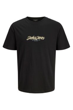 Jack & Jones Erkek Gögüs Logo Baskili Tisört - Tavira