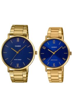 Casio MTP-LTP- VT01G-2BUDF Çift Kol Saati (Kadın-Erkek)