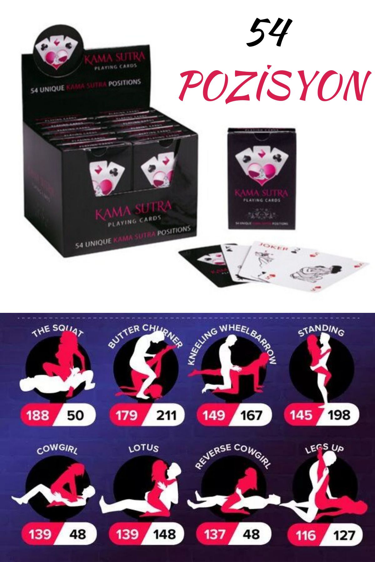 Good Miss Kamasutra Kart Erotik Oyun Kartı - Görsel 2