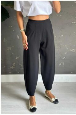 MevaMoss Scuba Kumaş Şalvar Model Balon Pantolon