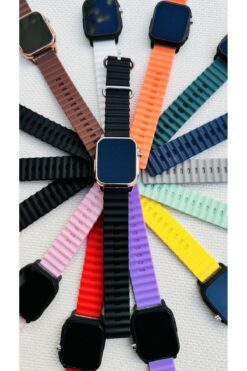 pullmarkt Silikon Kordon Akıllı Saat görünğmlü kol saati ( Akıllı Saat Değildir !!)