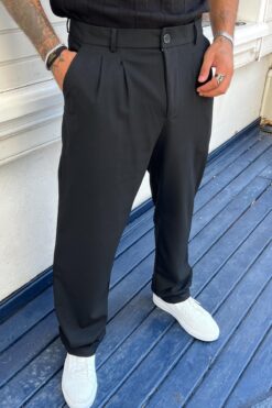 wamoss Salaş Mevsimlik Pileli Klasik Baggy Pantolon Pl11