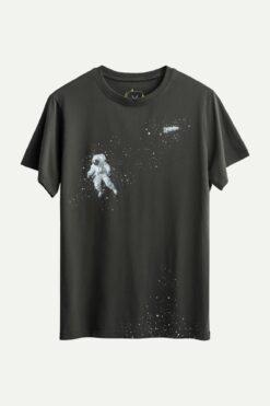 KAFT Unisex Regular Fit Tasarım T-Shirt - Astrok