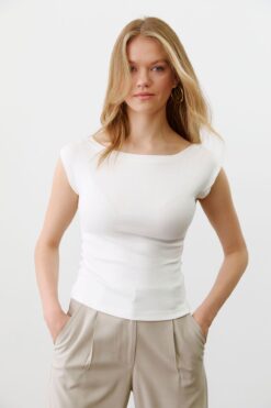 urban focus Kayık Yaka T-Shirt