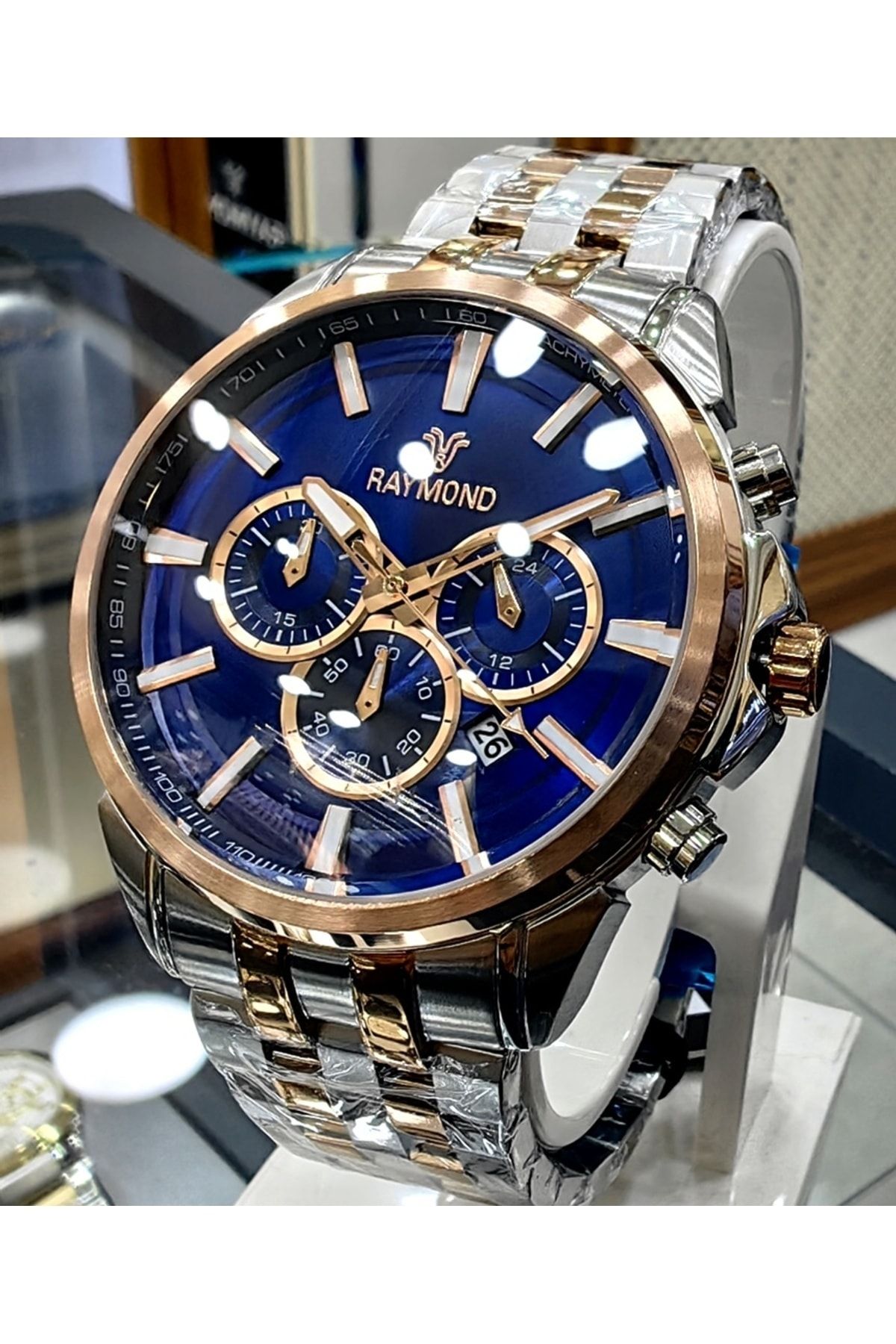Raymond Çelik Erkek Kol Saati