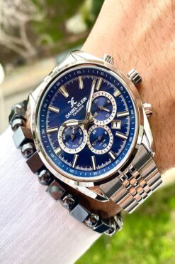 Daniel Klein Marka Su Geçirmez Çelik Kordon Erkek Kol Saati Bileklik Hediyeli