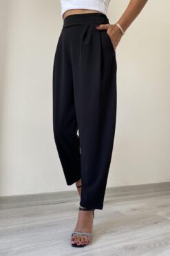 İstangül Butik Arka Lastikli Balon Pantolon