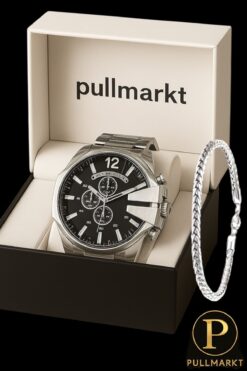 pullmarkt Bileklik + Erkek Kol Saati