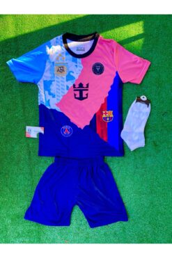 RODAK SPOR MESSİ 10 ŞORTLU ÇOCUK ÖZEL TASARIM TÜM KLÜPLER T-Shirt
