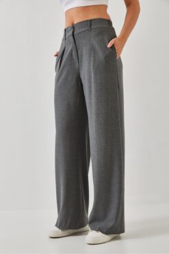 Bianco Lucci Kadın Beli Lastikli Bol Paça Pantolon 3314 60261045