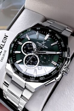 Daniel Klein Erkek Kol Saati Gümüş Renk Çelik Kordon Bileklik Hediyeli Dke2049c2