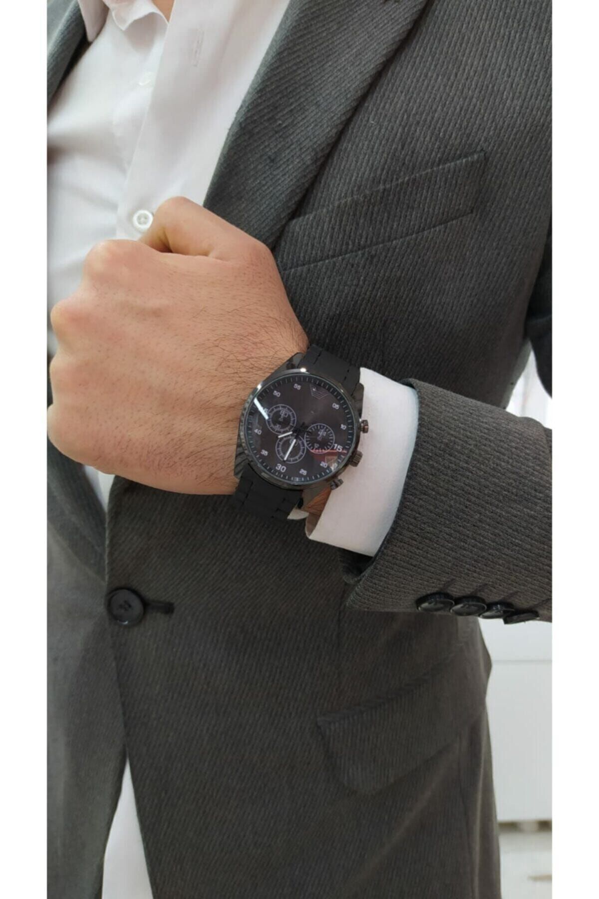 Spectrum Erkek Kol Saati (armani Model Siyah)