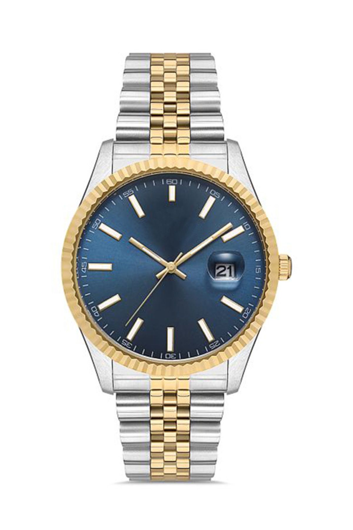 İSTLİV Paslanmaz Ipc Kaplama Rlx Model Takvimli Unisex Kol Saati